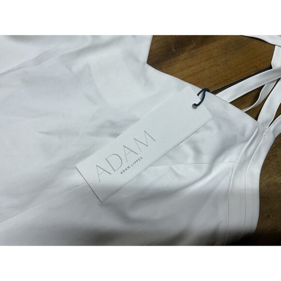 Adam Lippes White Strappy Dress Size 6NWT - Picture 7 of 14